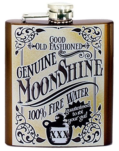 Spoontiques Moonshine Hip Flask - Image 3