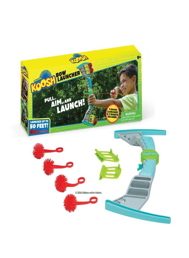 Koosh Bow Launcher - Kids Outdoor Toys - Beach Toys - Games for Adults and Family - Outdoor Sport - Target Game - Ages 5+ - Image 1