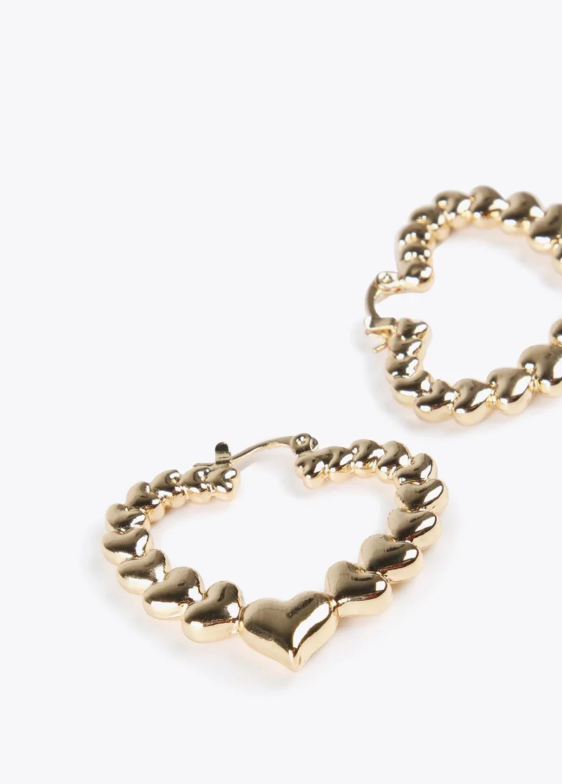 Lola Casademunt Heart Earrings