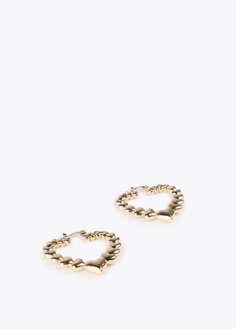 Lola Casademunt Heart Earrings