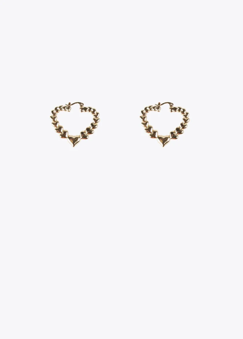 Lola Casademunt Heart Earrings