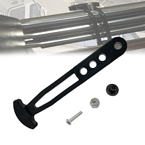 FCOUIID Marine Boat Telescoping Ladder Strap with 4 Adjustable Mounting Holes, Secure Retaining Rubber Latch Band for Yacht Sport Jet Swim Boarding (L) - Image 1