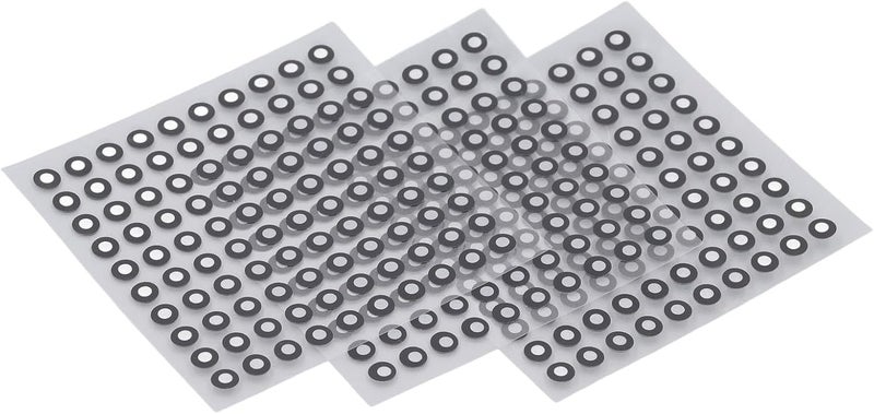 Keenso Scannerflexion Points Strong Liability Stickers for The Alignment of The 3D Scanner, 3 Leaves Reflective Marking Points, Compact and Reusable Pet Material - Image 1