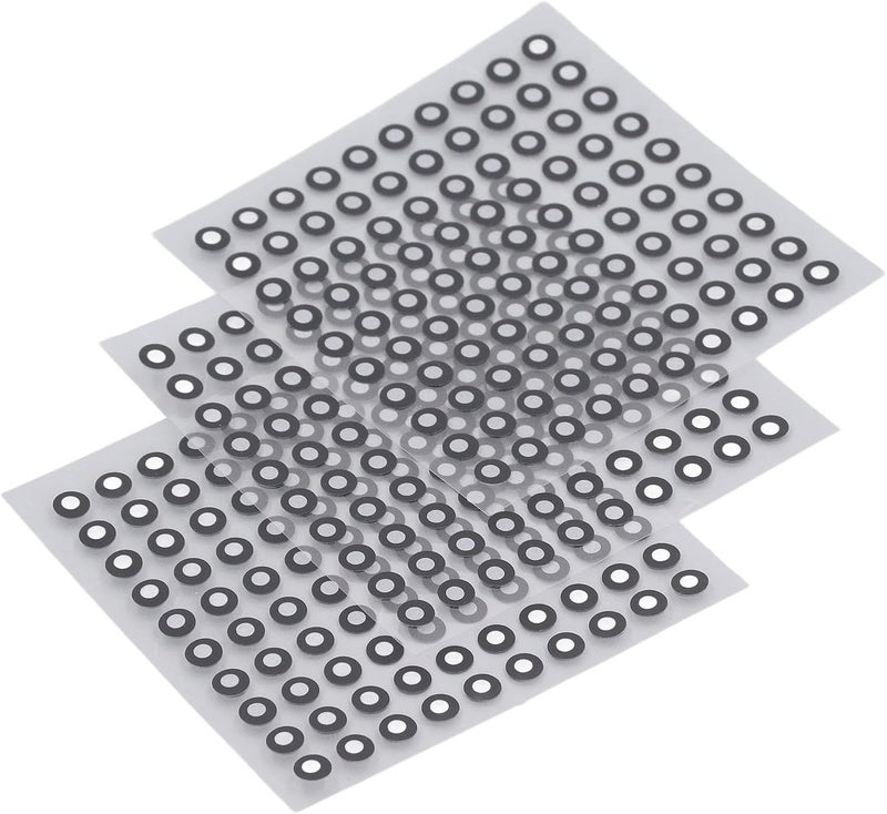 Keenso Scannerflexion Points Strong Liability Stickers for The Alignment of The 3D Scanner, 3 Leaves Reflective Marking Points, Compact and Reusable Pet Material - Image 2