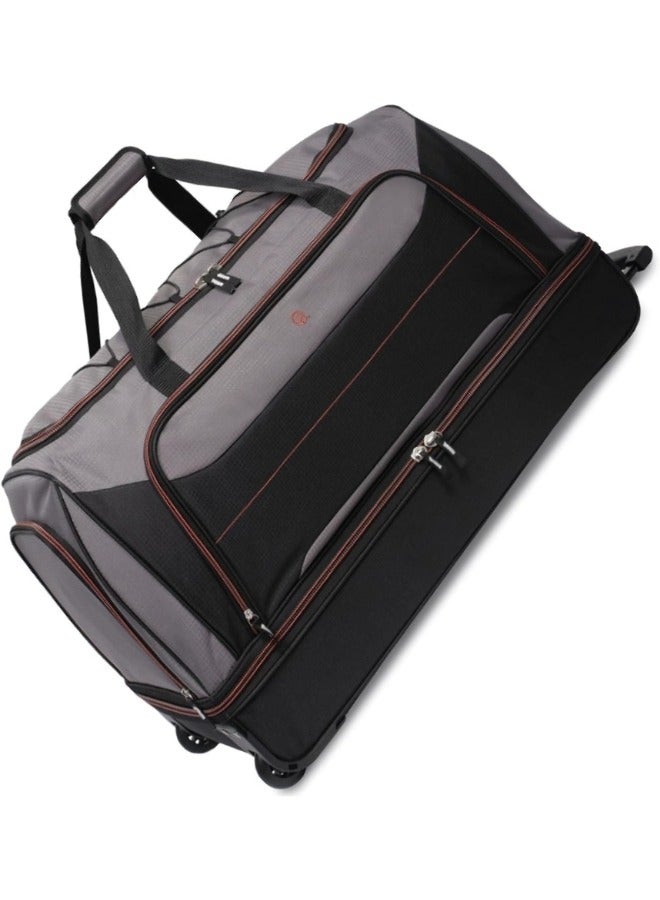 PROTEGE Rolling Duffel Bag 30 Inch 2 Wheel Duffle Bag  - Image 1