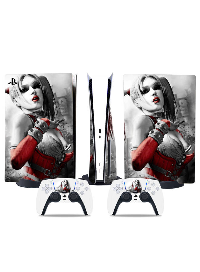 PS5 CD-ROM Version Of The Sticker PS5 Digital Version Of The Main Machine Handle Film Batman Joker A Variety Of Support For A Generation Of Hair-Color:Peach DiskPS5-4774 - Image 5