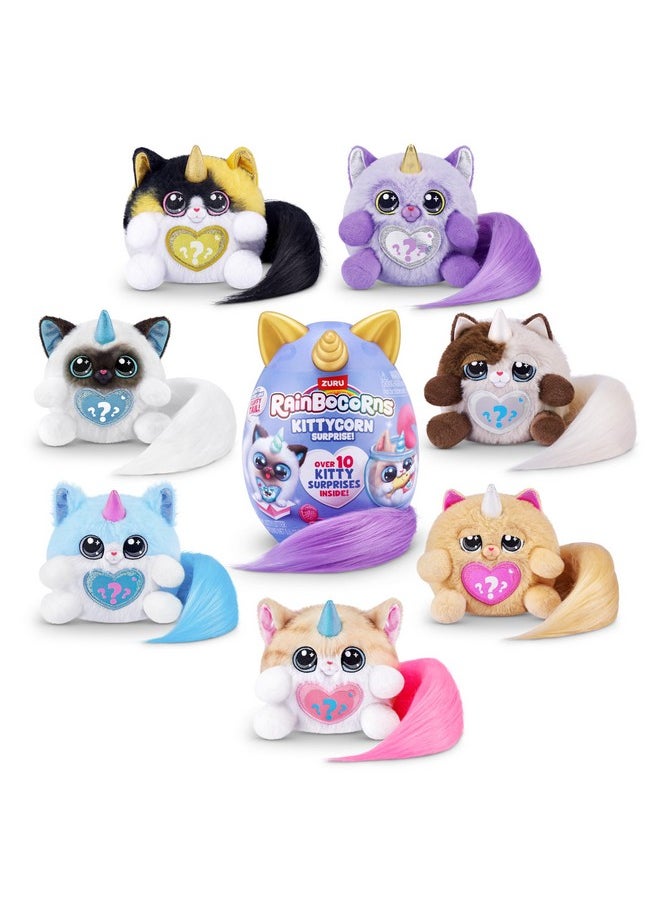 Rainbocorns Kittycorn Surprise Series 3 (Himalayan) By Zuru, Plush Toy, Collectible Plush Stuffed Animal, Slime, Surprise Eggs For Girls  - Image 4