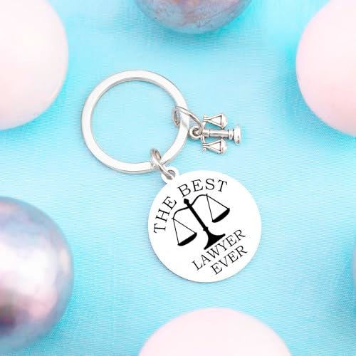 Davrock Lawyer Gifts for Women Men Paralegal Gifts Lawyer Keychain Law School Student Jewelry Lawyers Pendant Key Chains Appreciation Present for Attorney Christmas Gift for Women - Image 3