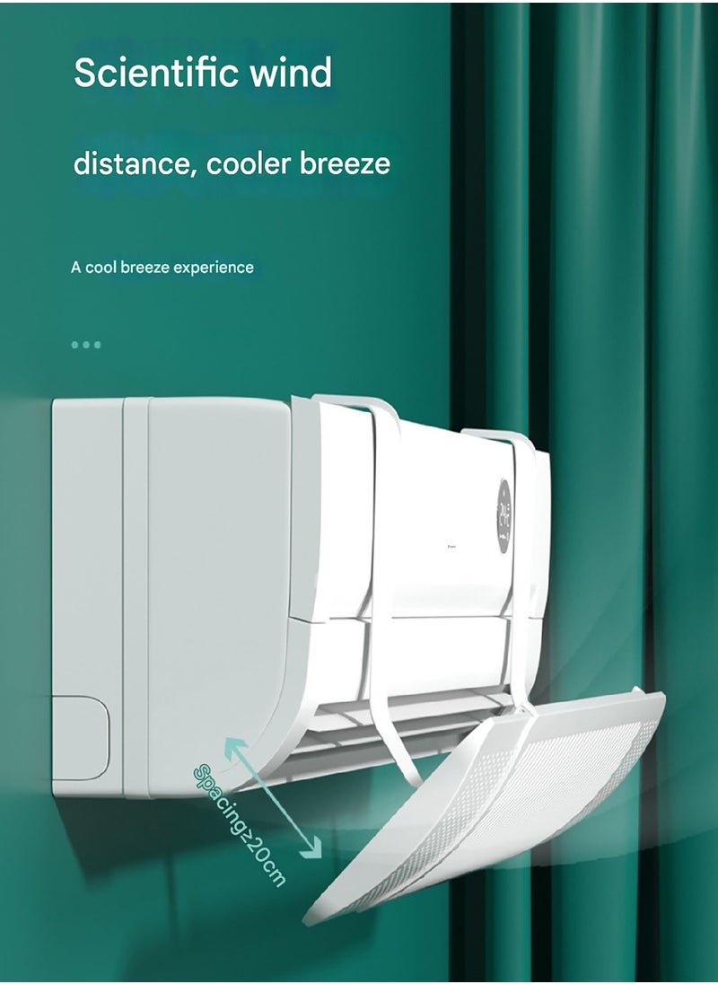 MHD - Air Conditioner Wind Deflector Anti-Direct Blowing Baffle Wall-Mounted Universal - Image 1