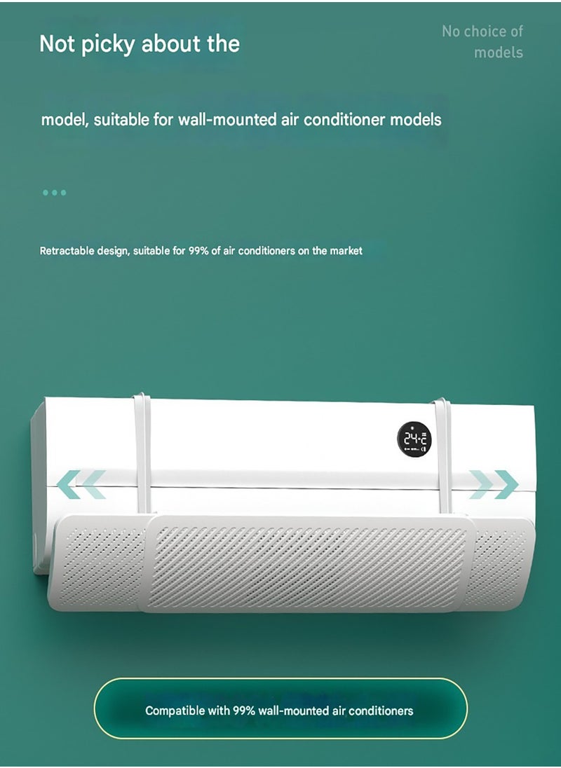 MHD - Air Conditioner Wind Deflector Anti-Direct Blowing Baffle Wall-Mounted Universal - Image 1