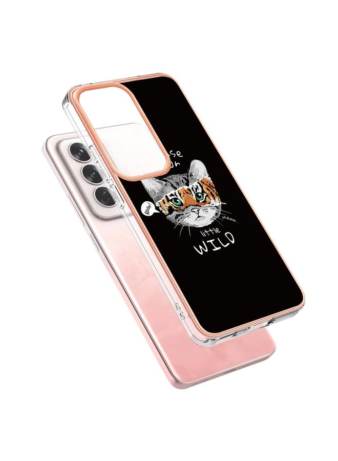 اس-توب جراب لهاتف OPPO Reno12 Global، جراب هاتف IMD مزدوج الجوانب مطلي بالرخام الكهربائي - Image 4