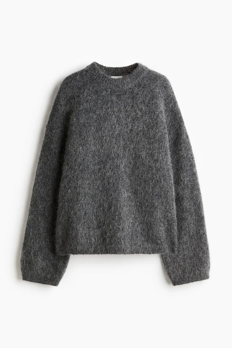 اتش اند ام Oversized Mohair-Blend Jumper