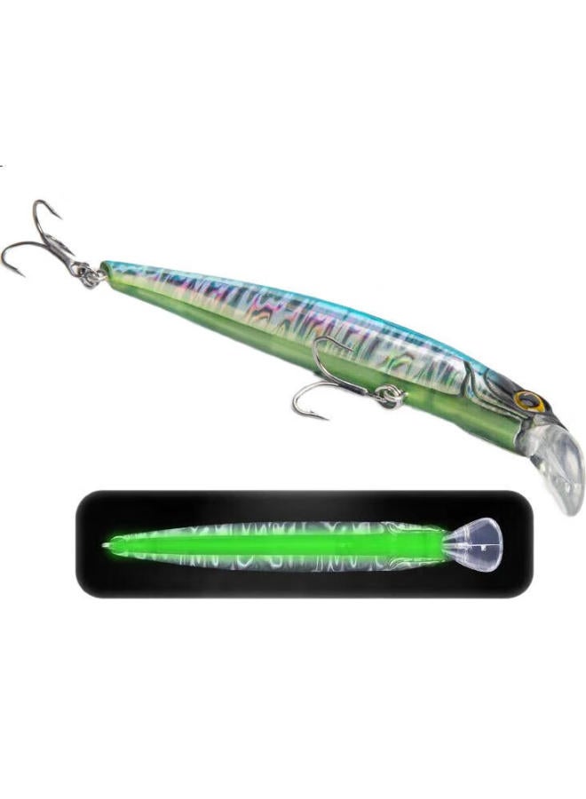 King Lure King Bait Set, Sinking Minnow, Topmouth Culter Bait, Long-Casting Freshwater Sea Bass And Snakehead Fish, 14G Set - Image 2