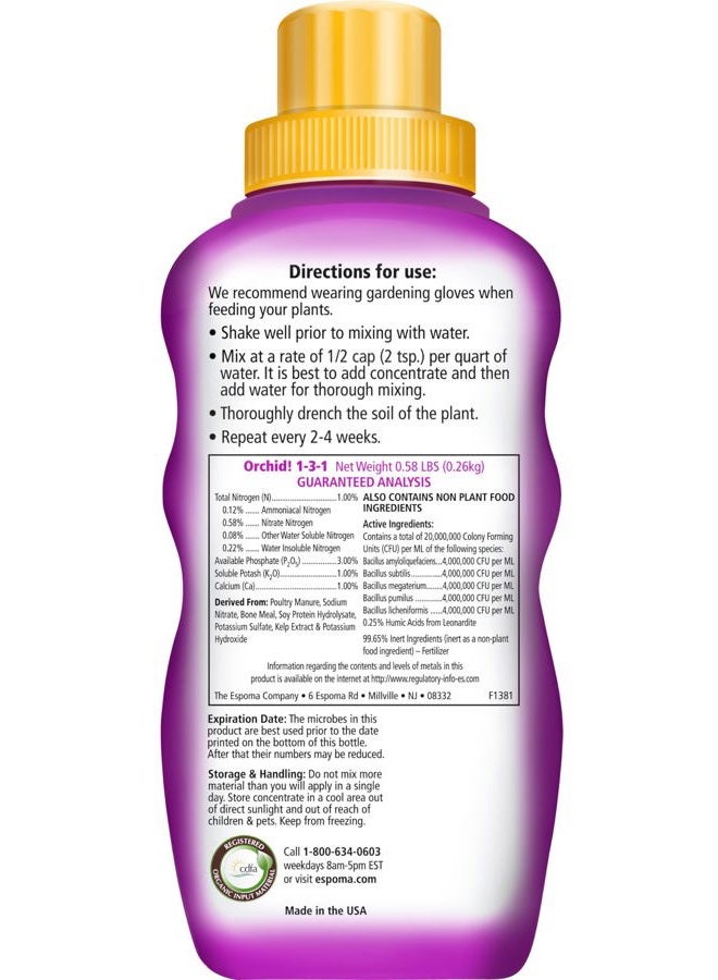 Espoma Company ORPF8 Organic Orchid Plant Food, 8 oz - Image 2