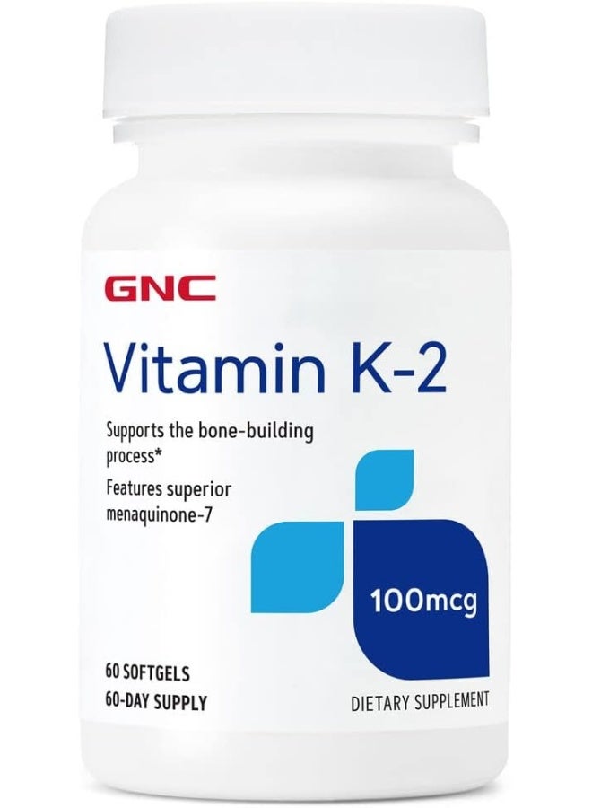 GNC Vitamin K-2 - Image 1