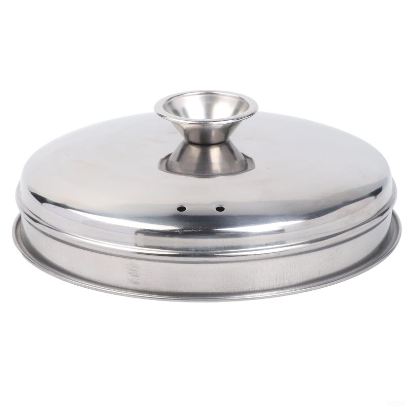 304 Stainless Steel Steamer With 16cm Pot Cover For Vegetables Seafood Eggs Healthy Cooking - Image 2