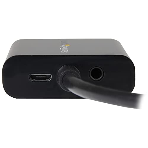 StarTech DisplayPort to VGA Adapter with Audio - DP to VGA Converter - 1920x1200 (DP2VGAA) - Image 3