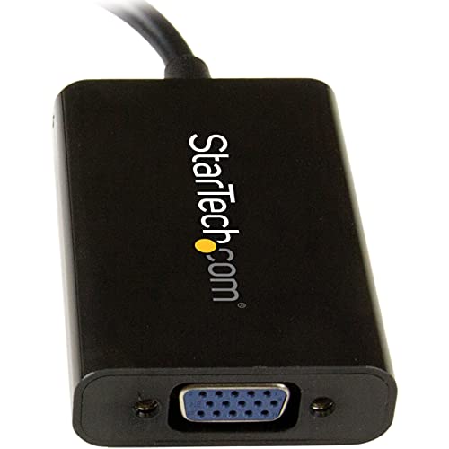 StarTech DisplayPort to VGA Adapter with Audio - DP to VGA Converter - 1920x1200 (DP2VGAA) - Image 2
