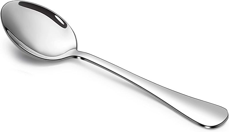 SANTUO Stainless Steel Teaspoon Set12 Piece 67 Spoons SilverwareDessert SpoonsMirror Finish  Dishwasher Safe