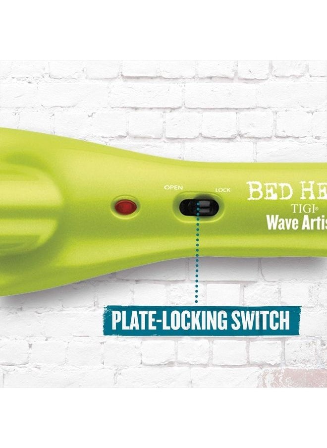 BED HEAD - Wave Artist Deep Waver | Combat Frizz and Add Massive Shine for Beachy Waves, (Green) - Image 1