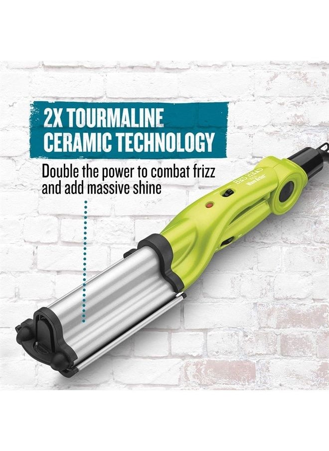 BED HEAD - Wave Artist Deep Waver | Combat Frizz and Add Massive Shine for Beachy Waves, (Green) - Image 1
