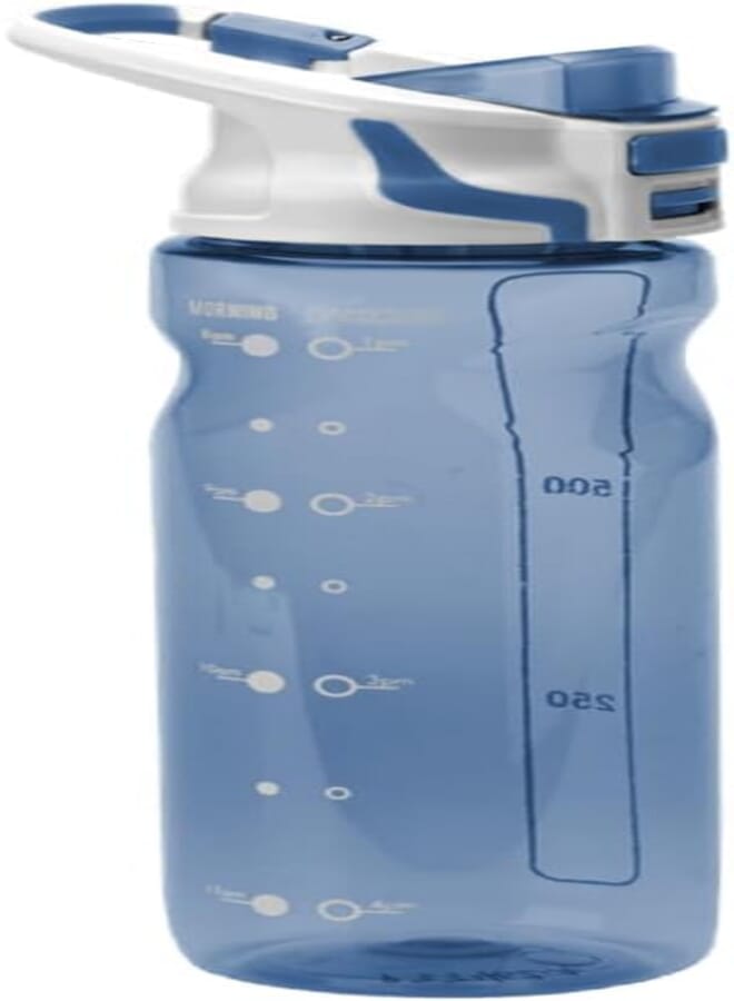 Smash Chugger Water Bottle with Infuser basket 750ml - Blue Ocean