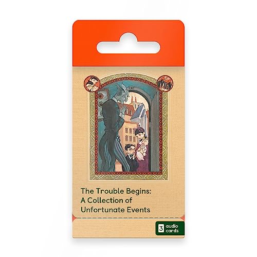 YOTO The Trouble Begins: A Collection of Unfortunate Events by Lemony Snicket – 3 Kids Audio Cards for Use with Player & Mini All-in-1 Audio Device, Screen-Free Listening & Fun Stories, Ages 6+ - Image 1