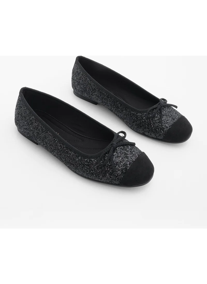MARJIN Margin Women's Bow Ballerina Fanbe