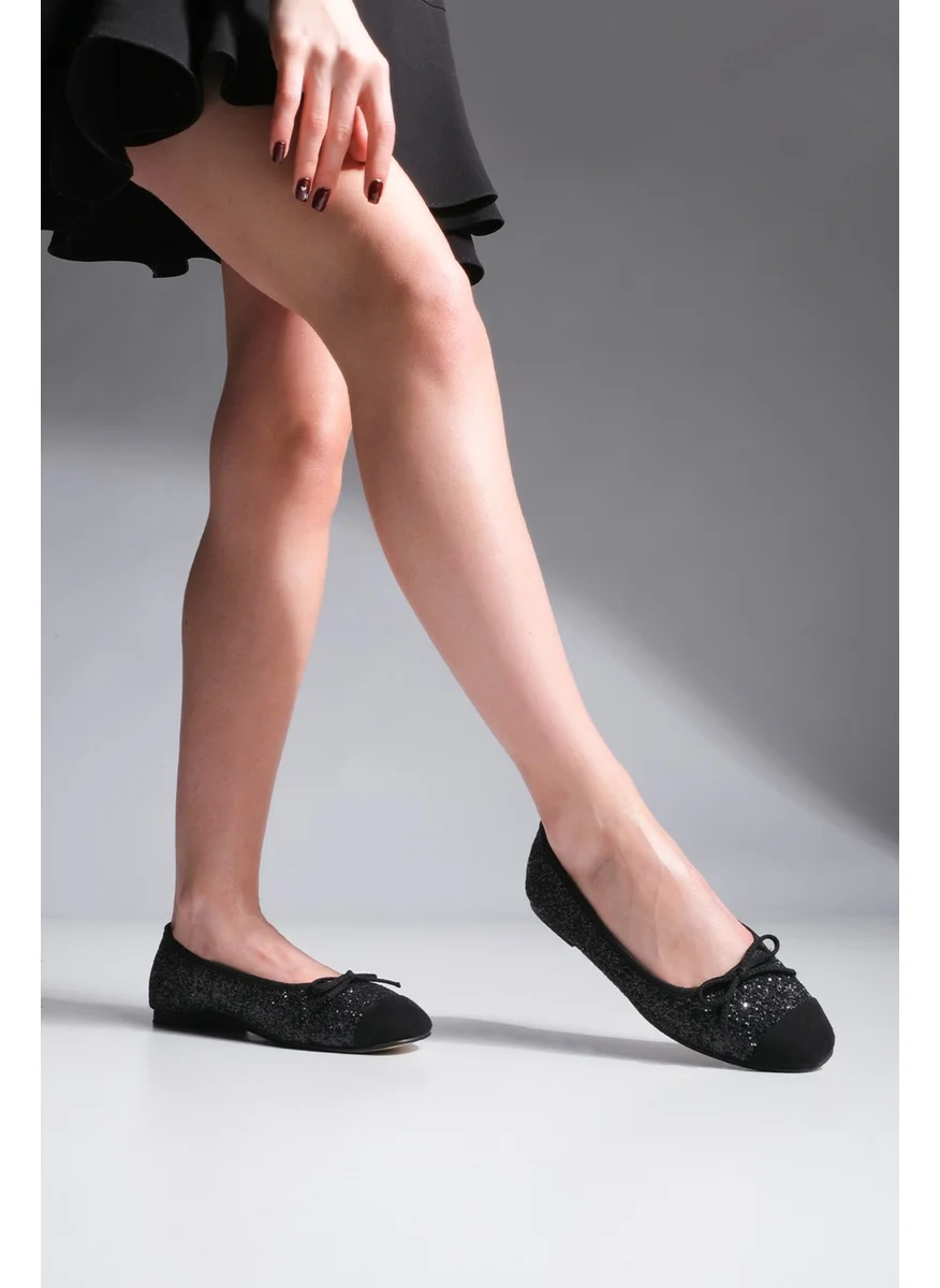 MARJIN Margin Women's Bow Ballerina Fanbe