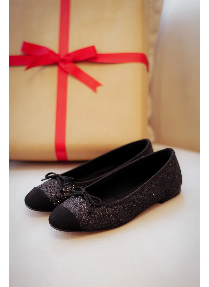 MARJIN Margin Women's Bow Ballerina Fanbe