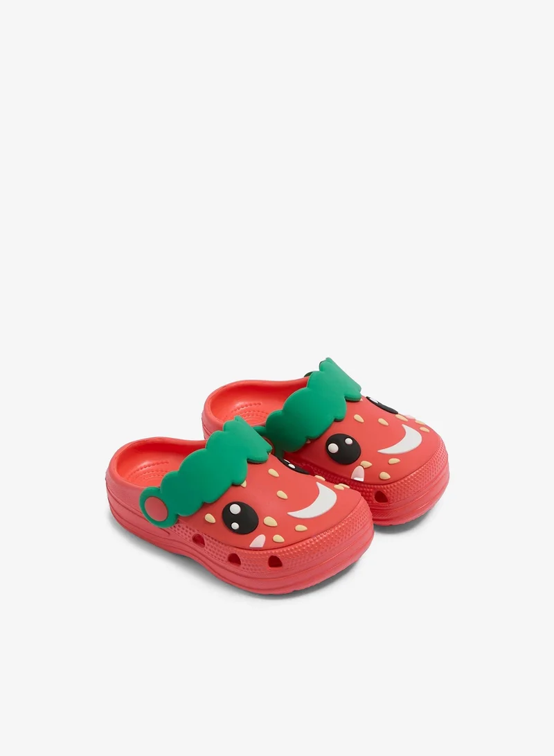 ماتلان Kids Red Strawberry Clogs