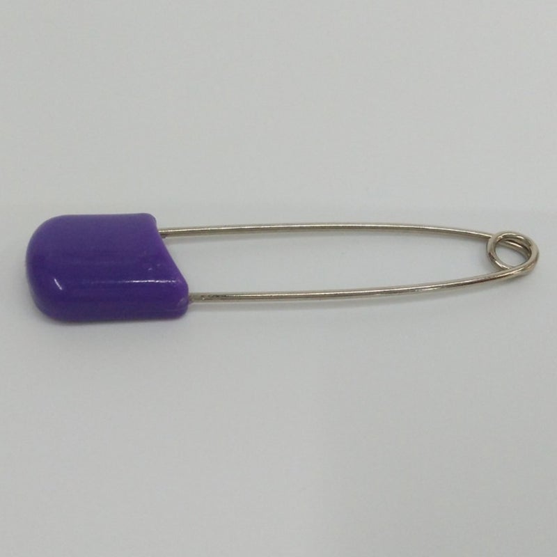 100pcs Baby Safety Pins Colored Diaper Pins Steel Clothes Pin Saliva Towel Fixing Pins Nursing Accessories - Size L - Image 4