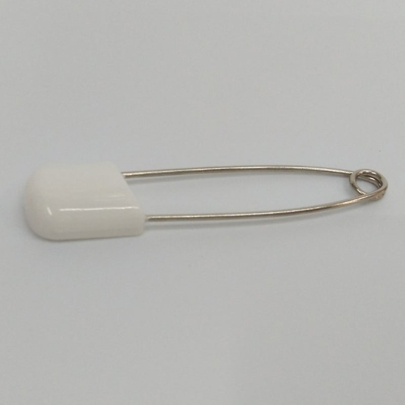 100pcs Baby Safety Pins Colored Diaper Pins Steel Clothes Pin Saliva Towel Fixing Pins Nursing Accessories - Size L - Image 3