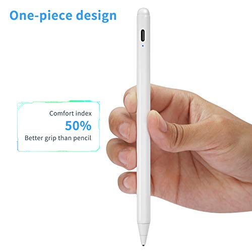 Edivia Acer Spin 3 Convertible Laptop Stylus Pen, Active Stylus Digital Capacitive Pen for Acer Spin 3 Convertible Laptop High Precision with Ultra Fine Tip,Touch-Control and Rechargeable,White Drawing Pen - Image 4