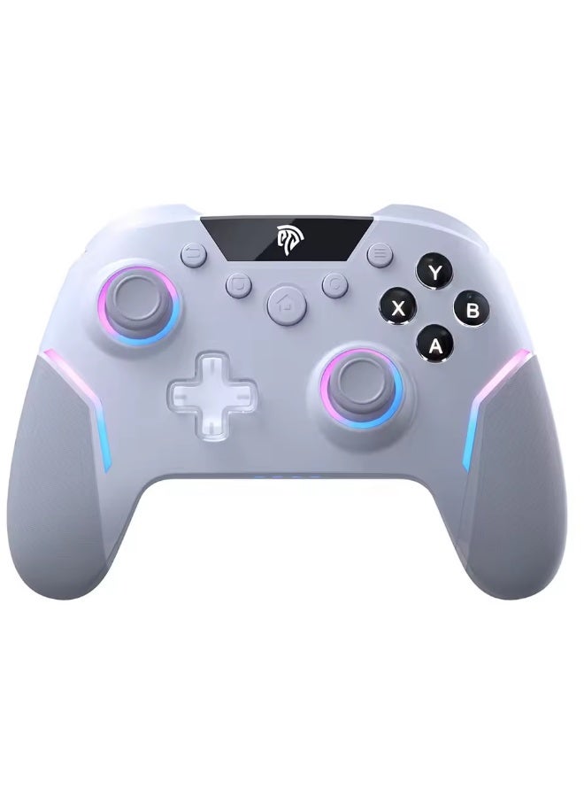 EasySMX X20 Wireless Gamepad Enhanced Controller Compatible with PC/NS/TV/Phone/Laptop, Hall Micro Triggers Joystick RGB Effect - Image 1