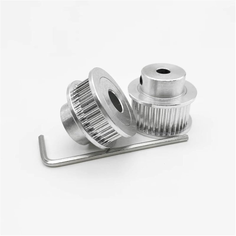 2GT Wheel 2M 20T 30T 32T 36T 40T 48T 60T 80 Toothed Belt Width 6/10mm Aperture 5/6/8mm 3D Printer GT2 Belt Pulley(3mm,80Teeth,6mm) - Image 2