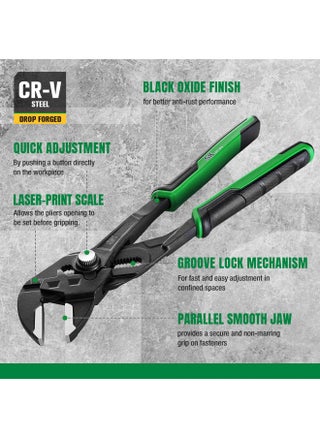 SK 10-Inch Pliers Wrench, Premium CR-V Construction, Smooth Parallel Jaws with Comfortable Grips - pzsku/Z3C2EAEEDD129EDF6C018Z/45/_/1731078009/70707043-bea1-4b4c-83b8-a806a428948e