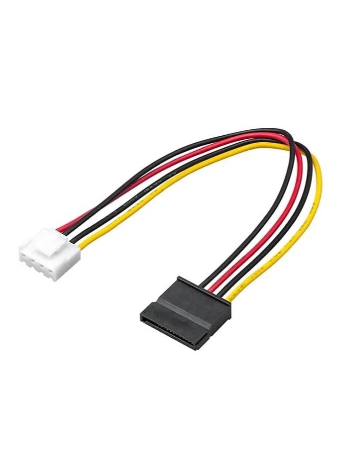 4-Pin SATA Female Power Adapter Cable – 20cm – Compatible with Hikvision DVR/NVR, Hard Drive Power Connector - Image 2