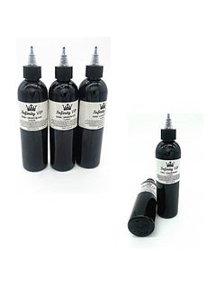 HaLunhi Black Tattoo Ink-Super Ink Pigment-Body Art-Professional Beauty Permanent Makeup Pigment -245ml  - Image 4