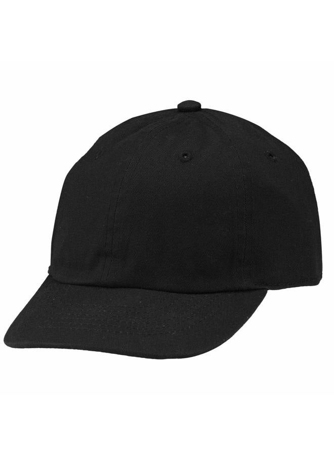 Falari Kids Boy Girl Baseball Cap Hat Soft Cotton Lightweight Adjustable Size for 2-9 Years, Black, 2-5 Years - Image 1