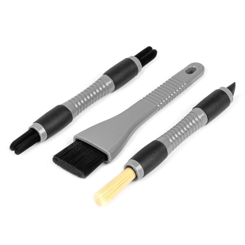 AMIO Car Detailing Interior Brush Set 3pcs AMIO-04033 - Image 1