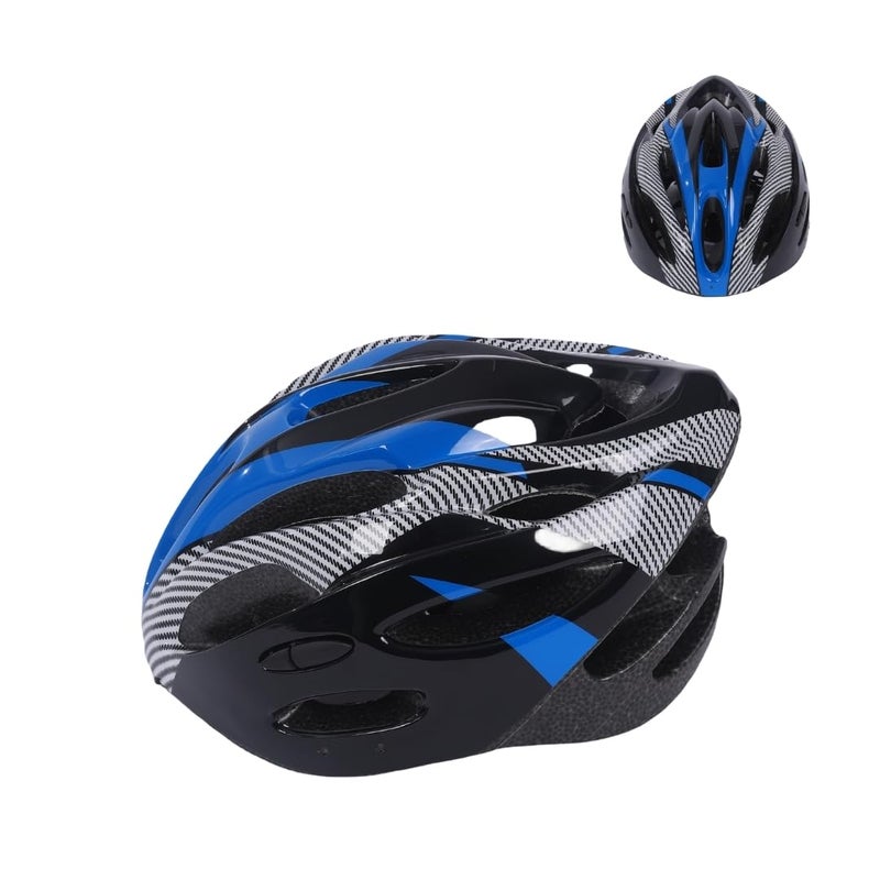 Endless EL1049 High Quality Cycle and Skates Helmet with Adjustable Strap | Blue | Material : Polycarbonate, EPS | With Inside Cushioning Padding for Comfort | For Adults, Women and Men - Image 1