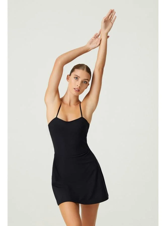 Los Ojos x Melodi Black Tennis Dress – Sports Dress.