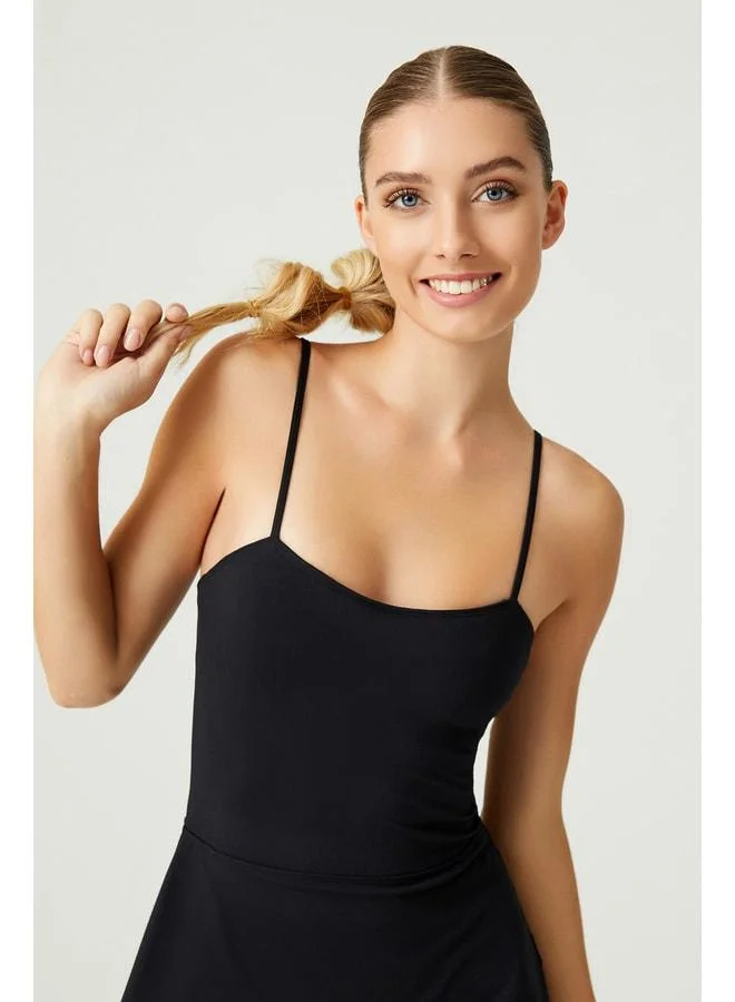 Los Ojos x Melodi Black Tennis Dress – Sports Dress.