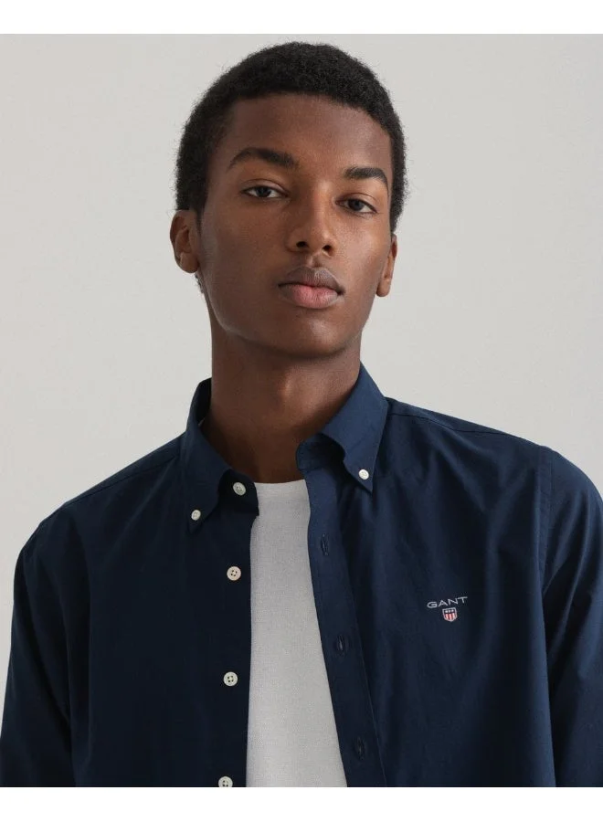 Gant  Gant Slim Fit Broadcloth Shirt for Men | Best Price UAE