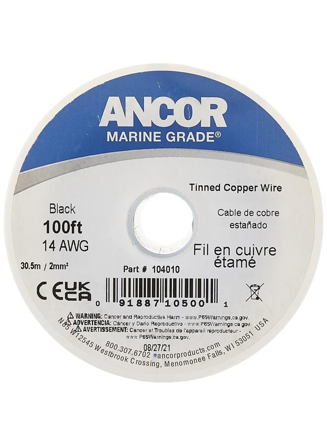 ancor 104010 سلك نحاسي معلب، 14 AWG (2mm2)، أسود - 100 قدم - Image 2