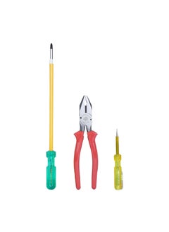 Taparia Taparia TK-077 16218, 813, 903Ibt Insualated Screwdriver 2 In 1, Line Tester, Combination Plier 8" Set  - Image 1