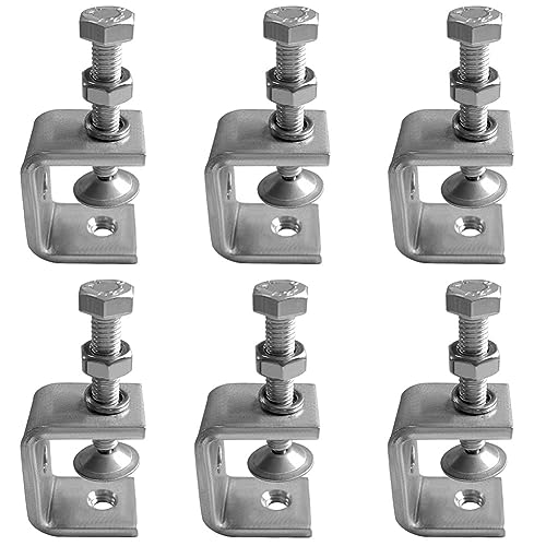 JoyTube CClamp Heavy Duty 304 Stainless Steel 118in GClamp Tiger Clamp Woodworking Welding Building Household Tiger Clamp With Wide Jaw Openings 30MM 6Pcs - Image 3