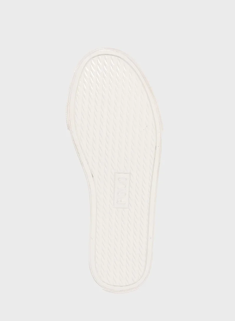 POLO RALPH LAUREN Kids Keaton Slip On Bear  Loafers