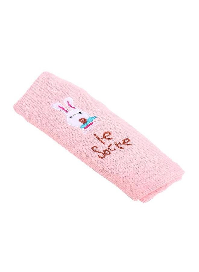 NIBEMINENT Cute Fiber Hair-drying Cap Hat Adult Super Absorbency Dry Hair Towel Shower Cap Pink  - Image 3
